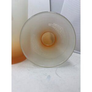 Harley-Davidson Bar Shield Frosted Glass Pint 6" Tall Collectible Beer Glass Cup